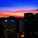 Denver - Old Apartment View, Sunset