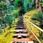 Portland - Japanese Garden - Stairs