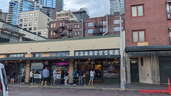 First Starbucks location