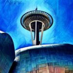 Seattle - Space Needle - Museum of Pop Culture