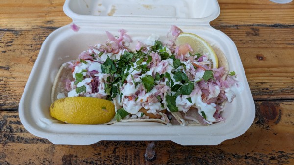 Earth Aloha Eats Golden Fish Tacos